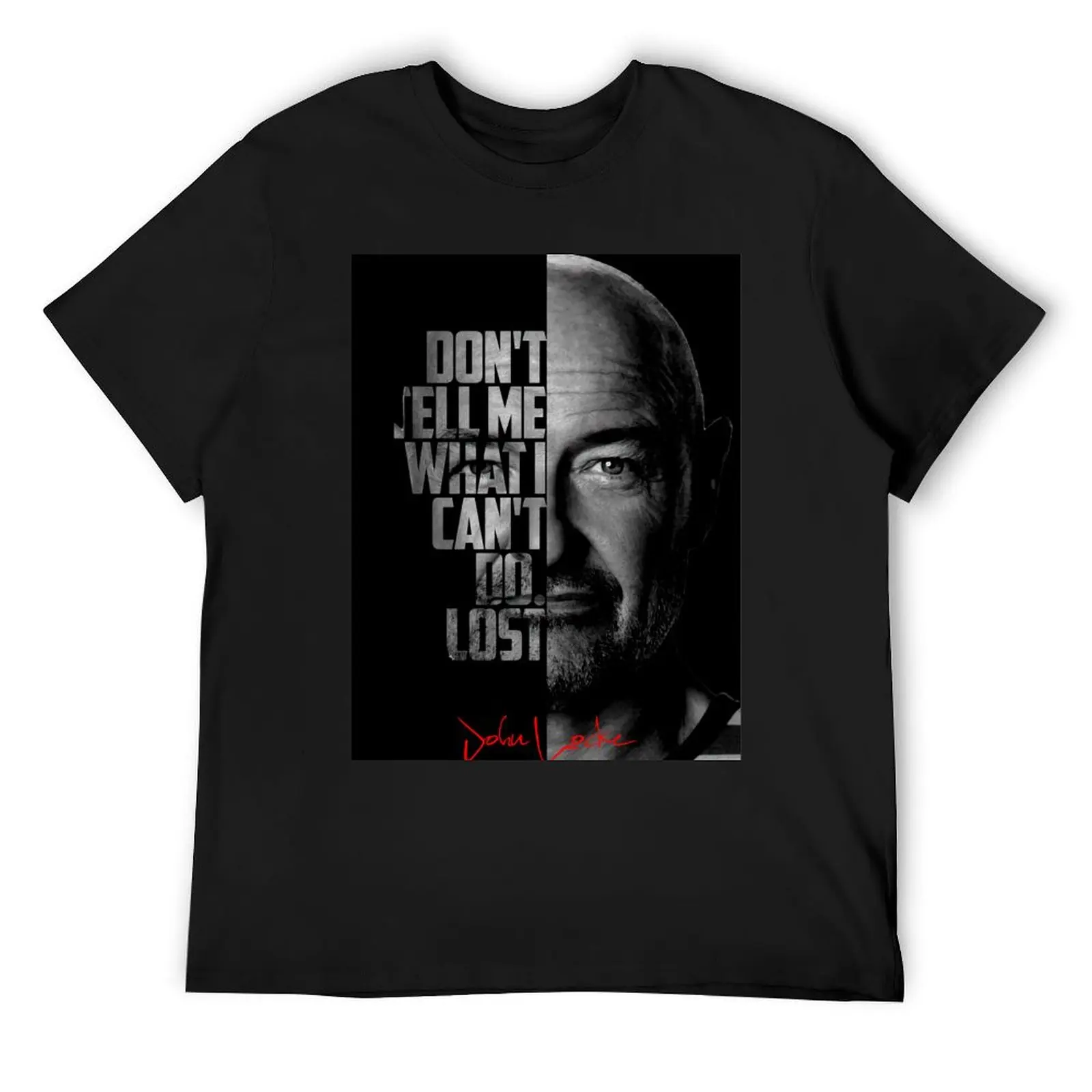Black and white John Locke Lost tv show quote poster T-Shirt summer tops blue archive mens fashion
Black and white John Locke Lost tv show quote poster T-Shirt summer tops blue archive mens fashion