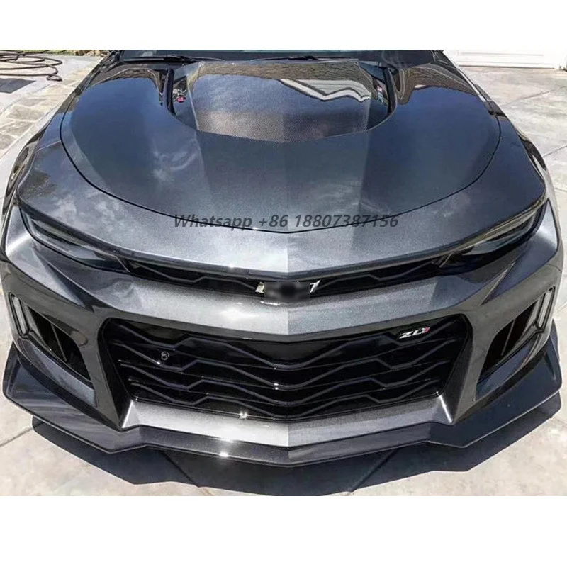 Front Bumper of Body Kit with Canards for Camaro SS ZL1 LS LT 16-18 6th
Front Bumper of Body Kit with Canards for Camaro SS ZL1 LS LT 16-18 6th