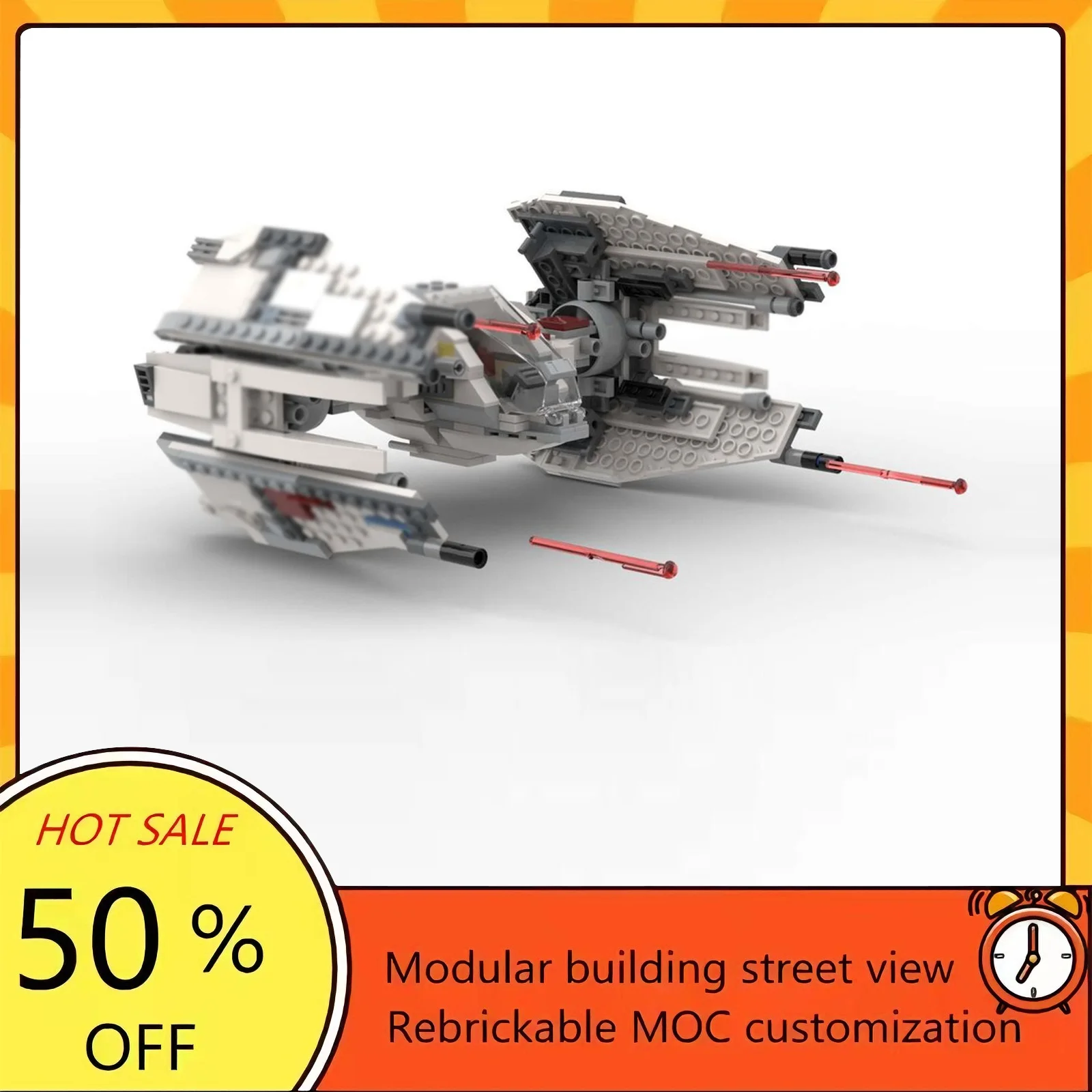 Набор для сборки космического корабля из 432 деталей, популярная модель по мотивам фильма «Звездные войны», модульные строительные блоки, технологичный подарок, игрушка для детей, для сборки в праздники
Набор для сборки космического корабля из 432 деталей, популярная модель по мотивам фильма «Звездные войны», модульные строительные блоки, технологичный подарок, игрушка для детей, для сборки в праздники