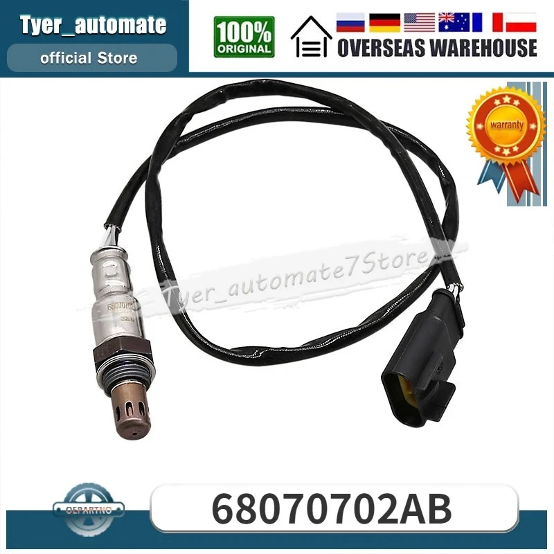 For Fiat 500 2012-2019 O2 Sensor Lambda Sensor Oxygen Sensor 68070702AB
For Fiat 500 2012-2019 O2 Sensor Lambda Sensor Oxygen Sensor 68070702AB