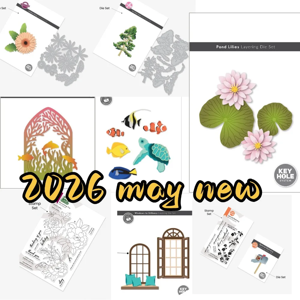 2026 May new Clear Stamp and Metal Cutting Dies Seal for DIY Die Scrapbooking photo album Card Making Decoration Supplies
2026 May new Clear Stamp and Metal Cutting Dies Seal for DIY Die Scrapbooking photo album Card Making Decoration Supplies