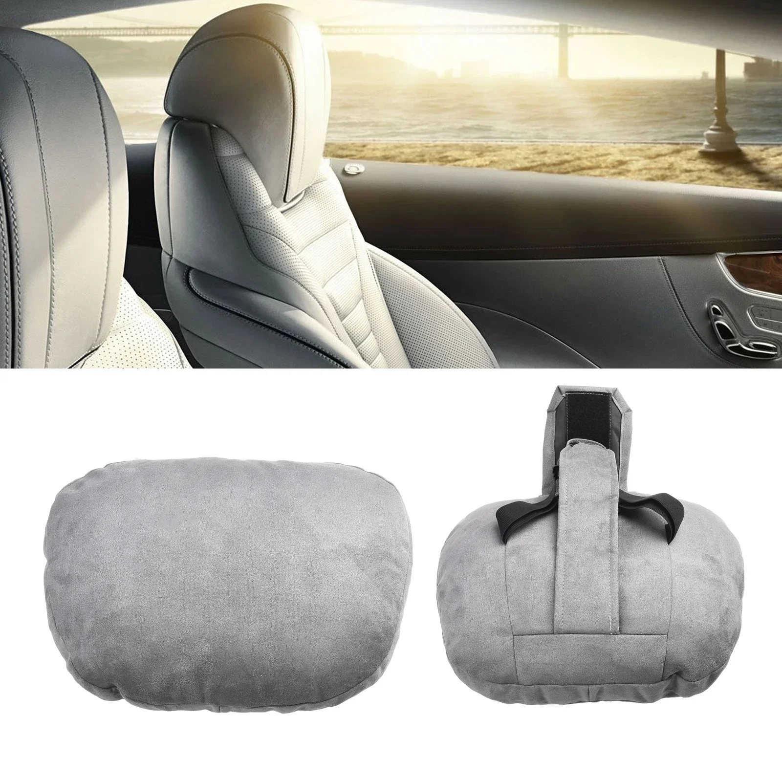 Pillow Car Headrest Car Accessories Car Headrest For Mercedes S Maybach Protect Your Neck Suede Fabric Brand New
Pillow Car Headrest Car Accessories Car Headrest For Mercedes S Maybach Protect Your Neck Suede Fabric Brand New