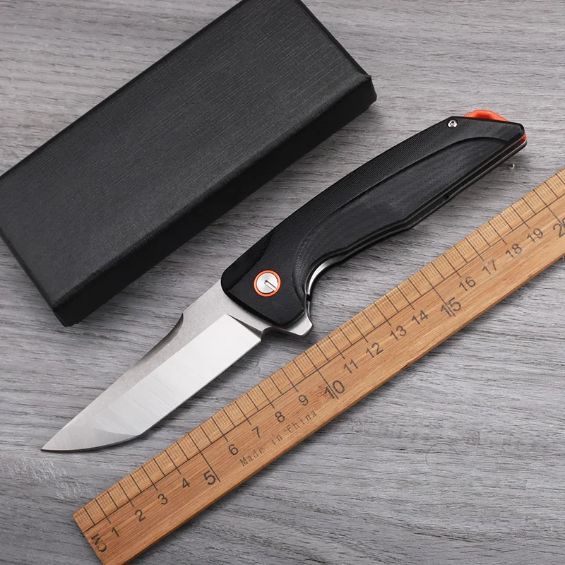 D2 стальной G10 ручной складной нож для кемпинга портативный инструмент для выживания и самообороны
D2 стальной G10 ручной складной нож для кемпинга портативный инструмент для выживания и самообороны
