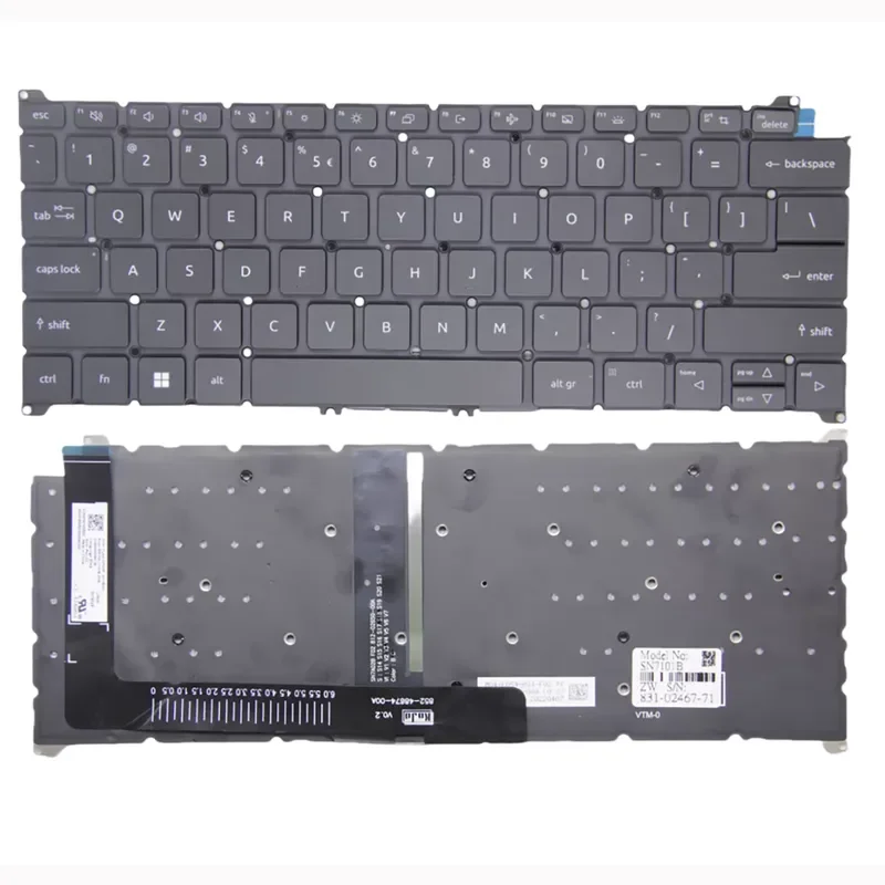 Keyboard for Acer Swift Go SFG14-71 SFG14-72 SFG14-73 SFG14-41 SF514-56 SF514-56T N23C6 N21H1
Keyboard for Acer Swift Go SFG14-71 SFG14-72 SFG14-73 SFG14-41 SF514-56 SF514-56T N23C6 N21H1