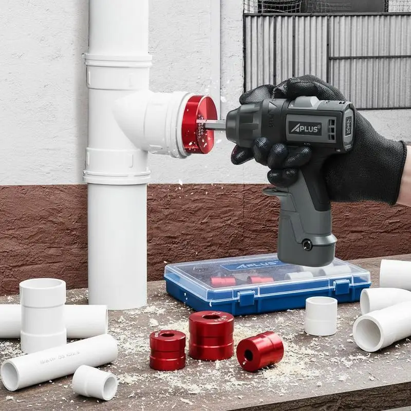 Plastic Conduit Socket Saver Set 6-Piece For Exhaust Drain Water Pipes Fitting Removal Cleaning Solution 3/4-4 Inch Sizing Tool Box Storage PVC CPVC ABS Compatibility
Plastic Conduit Socket Saver Set 6-Piece For Exhaust Drain Water Pipes Fitting Removal Cleaning Solution 3/4-4 Inch Sizing Tool Box Storage PVC CPVC ABS Compatibility