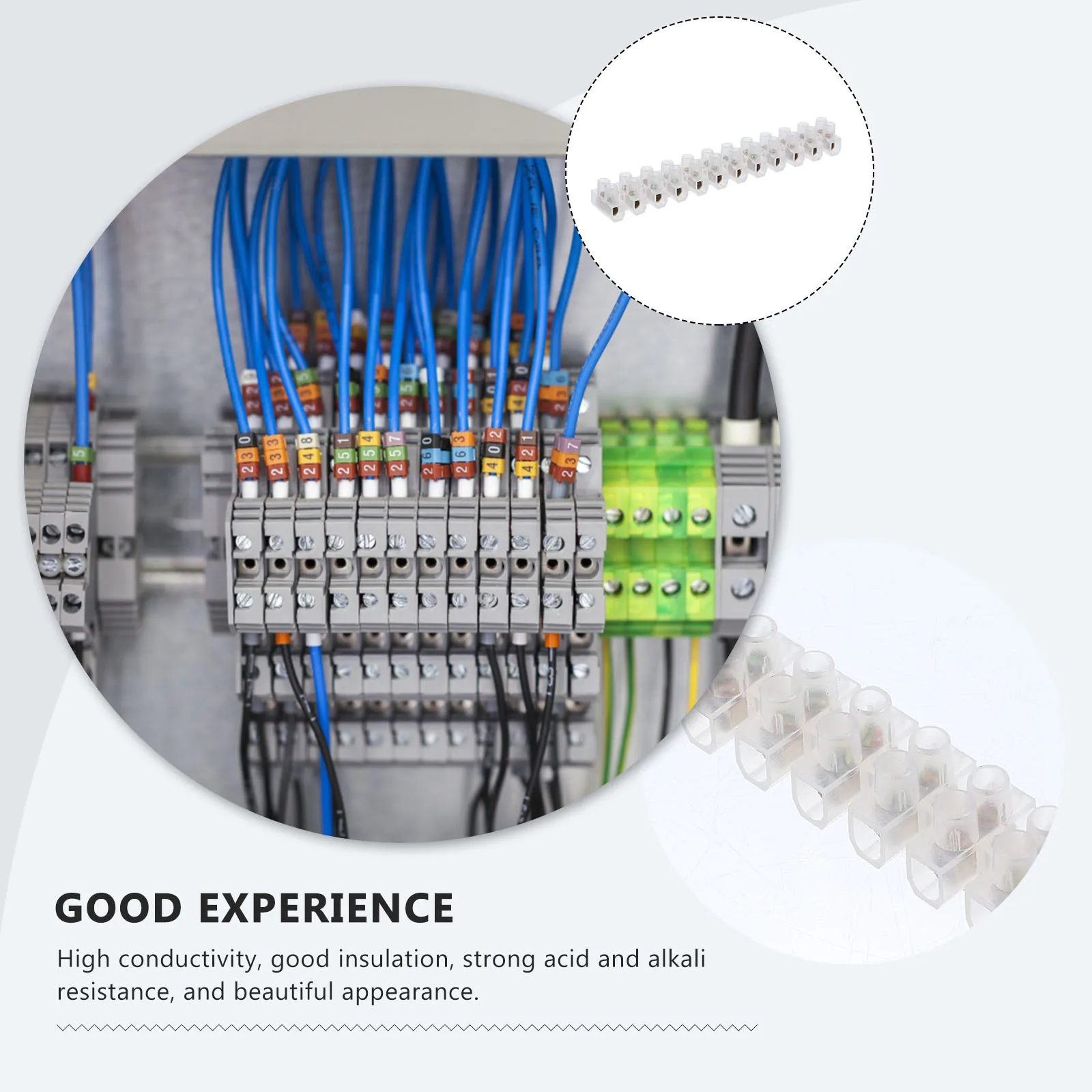 10Pcs U Type Screw Terminal Block High Conductivity Wiring Terminal Connection 30a 380V Cable Connector Pa Nylon
10Pcs U Type Screw Terminal Block High Conductivity Wiring Terminal Connection 30a 380V Cable Connector Pa Nylon