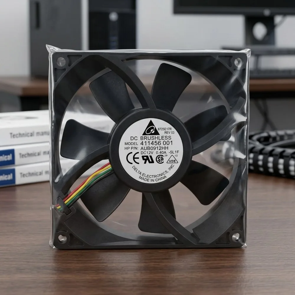 For Delta AUB0912HH 9025 DC12V 0.40A 9CM 4-Wire Temperature Control Cooling Fan
For Delta AUB0912HH 9025 DC12V 0.40A 9CM 4-Wire Temperature Control Cooling Fan