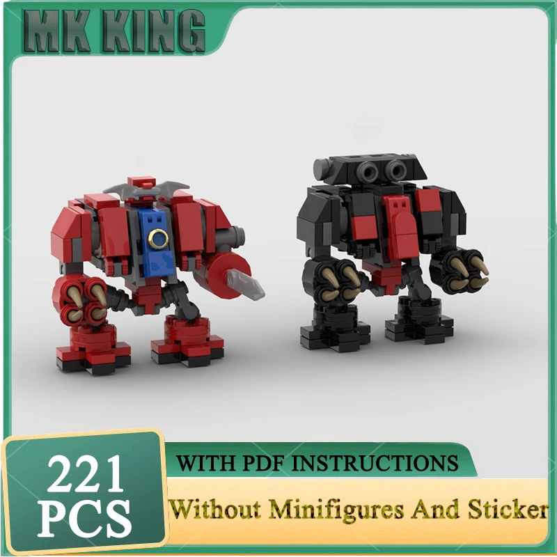 Hammer Battle Angel Mech Moc Building Bricks Technology Popular Games Model Modular Blocks Gift Christmas Toys DIY Sets Assembly 
Hammer Battle Angel Mech Moc Building Bricks Technology Popular Games Model Modular Blocks Gift Christmas Toys DIY Sets Assembly