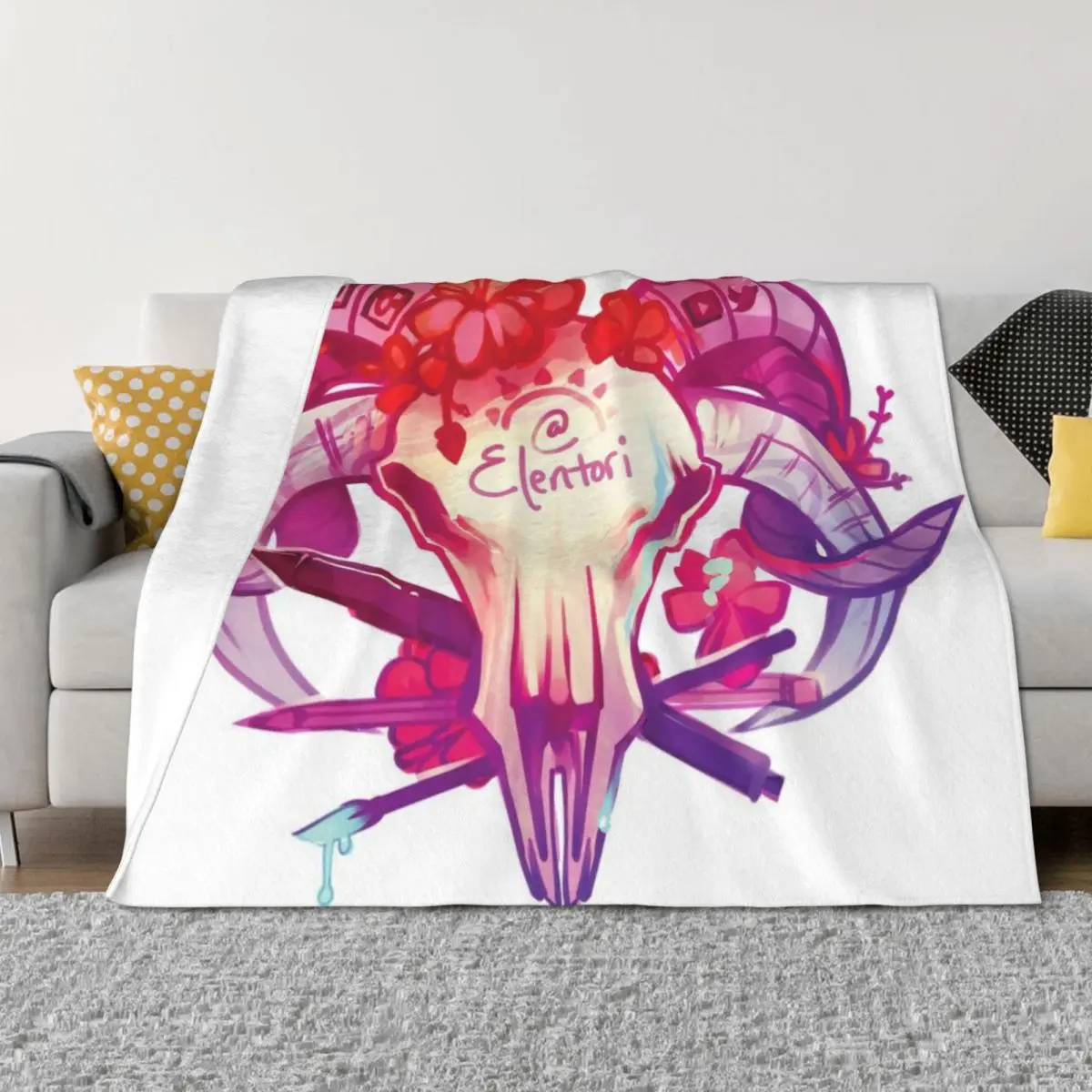 Elentori Skull Throw Blanket Decorative Beds For Decorative Sofa cosplay anime Blankets
Elentori Skull Throw Blanket Decorative Beds For Decorative Sofa cosplay anime Blankets