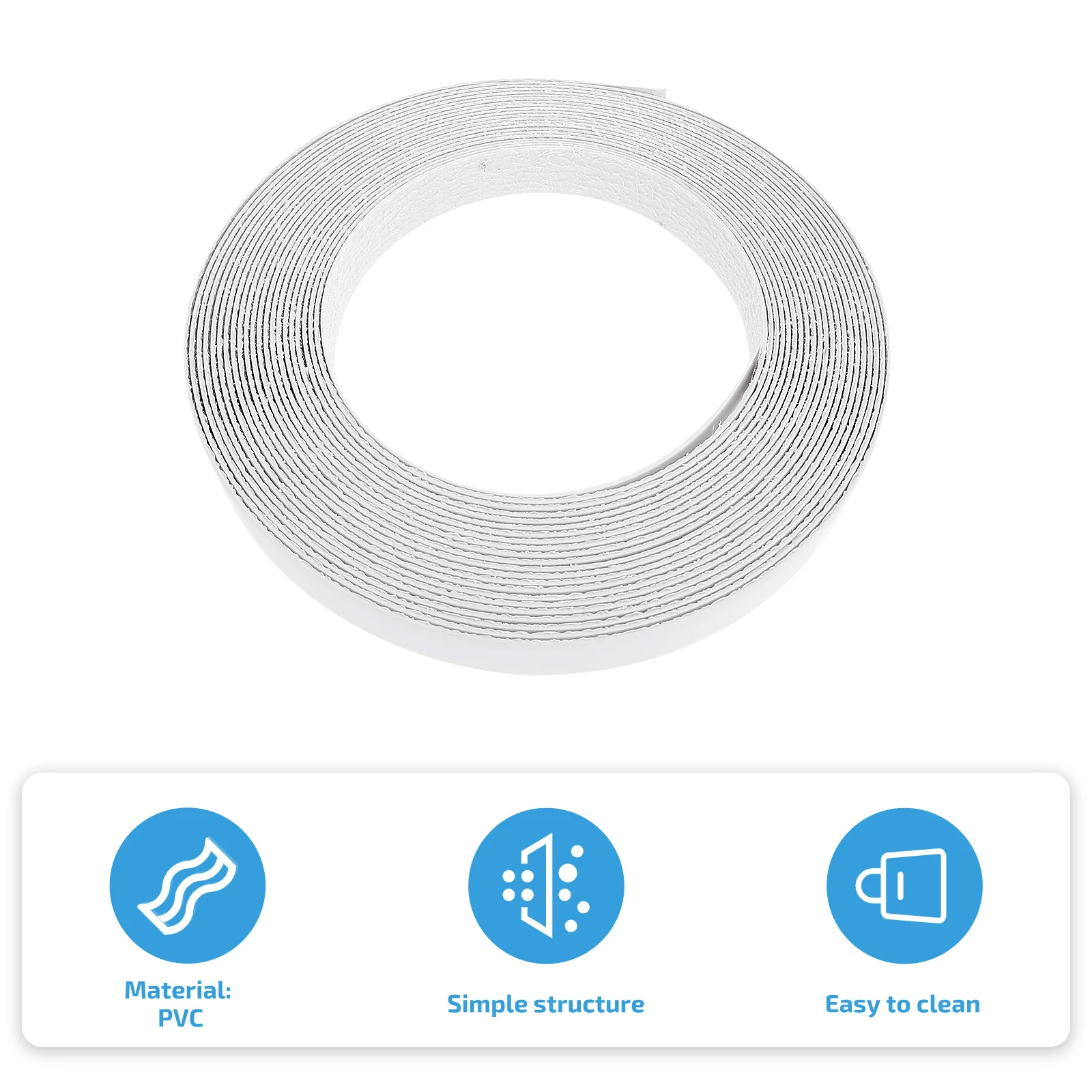 Pvc Edge Banding Tape Self-Adhesive Waterproof Edging Strip For Furniture Wood Metal Repair Hot Melt Adhesive Tape
Pvc Edge Banding Tape Self-Adhesive Waterproof Edging Strip For Furniture Wood Metal Repair Hot Melt Adhesive Tape