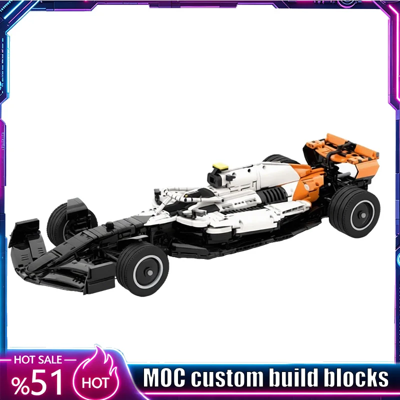 3183PCS Orange White Racing Vehicle Model Custom Building Blocks DIY Technical Race Car Assembly Hobby Collection Festival Gift
3183PCS Orange White Racing Vehicle Model Custom Building Blocks DIY Technical Race Car Assembly Hobby Collection Festival Gift