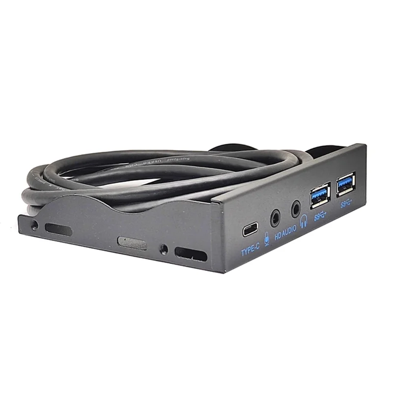 Передняя панель LLCS-USB для ПК USB3.2 Gen2 10 Гбит/с Тип C + 19-контактный 2-портовый концентратор USB3.0 + HD-аудио 3,5 мм, сменный микрофон для наушников, запасной P
Передняя панель LLCS-USB для ПК USB3.2 Gen2 10 Гбит/с Тип C + 19-контактный 2-портовый концентратор USB3.0 + HD-аудио 3,5 мм, сменный микрофон для наушников, запасной P