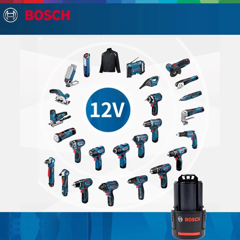 Bosch GBA 12V 2.0Ah/3.0Ah Lithium Battery for Dremel 8240 N-5, GSB 120-LI, 10.8V/12V Power Tools
Bosch GBA 12V 2.0Ah/3.0Ah Lithium Battery for Dremel 8240 N-5, GSB 120-LI, 10.8V/12V Power Tools