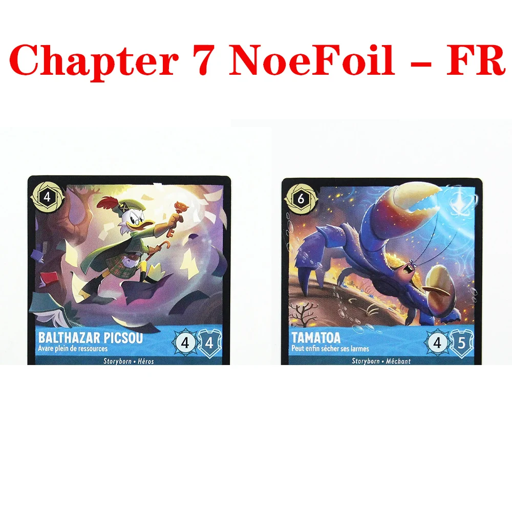 Lorcana Proxy Chapter 7 NoneFoil French Top-Quality Trading Cards - Tomatoa Exclusive and Collectible Game Card proxy
Lorcana Proxy Chapter 7 NoneFoil French Top-Quality Trading Cards - Tomatoa Exclusive and Collectible Game Card proxy