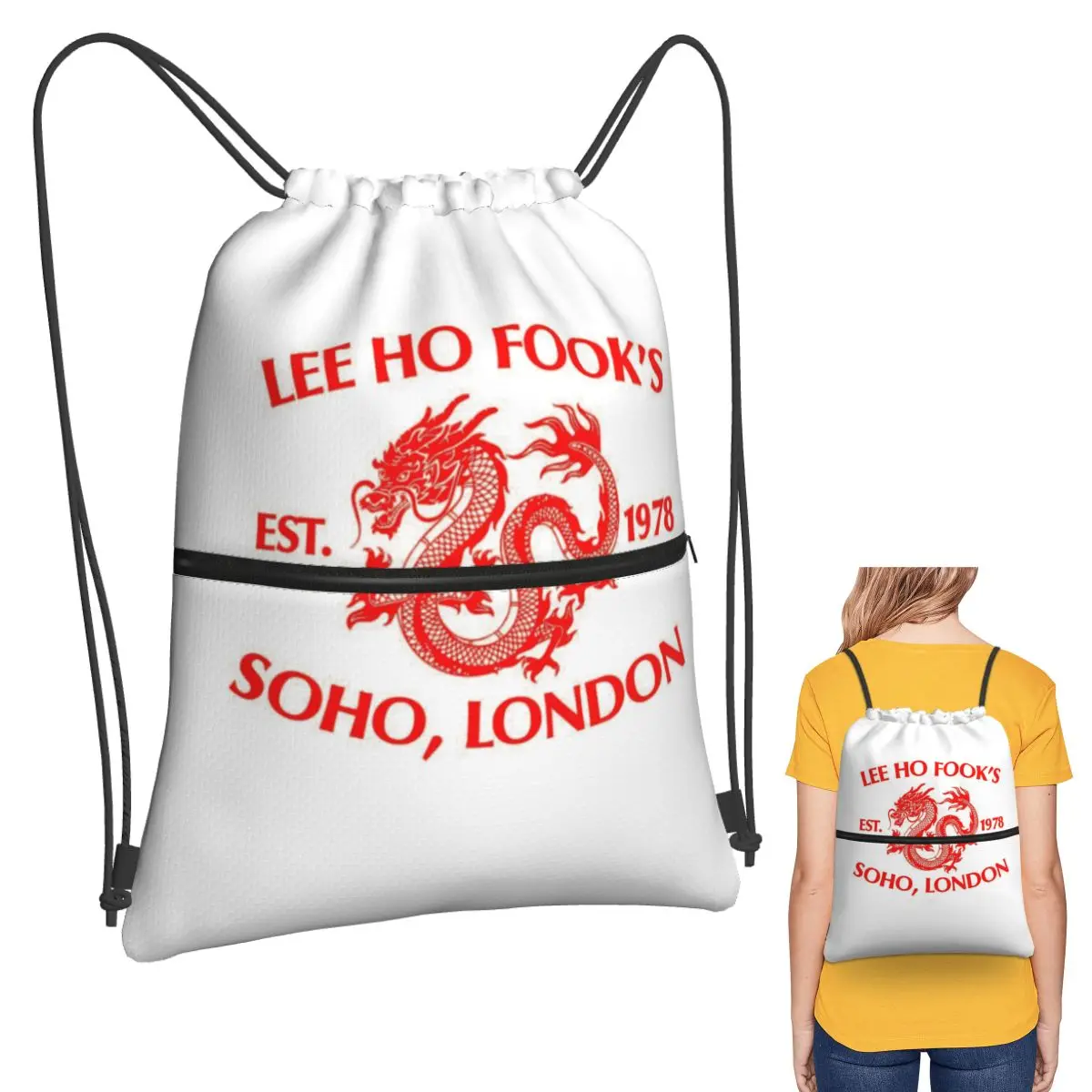 Lee Ho Fook's Backpacks Multi-function Drawstring Bundle Pocket Shoes Bag Book Bags for Man Woman Students
Lee Ho Fook's Backpacks Multi-function Drawstring Bundle Pocket Shoes Bag Book Bags for Man Woman Students