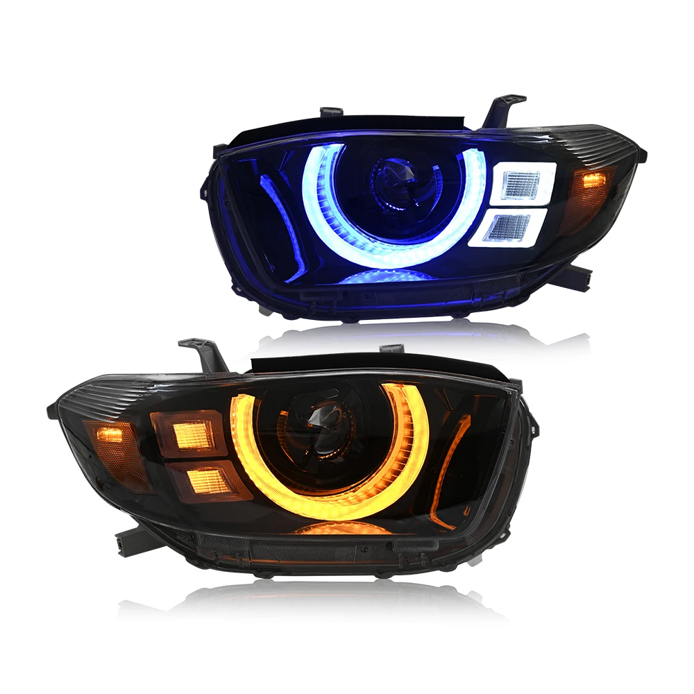 LED Headlight Assembly for 2008-2010 Toyota Highlander DRL Sequential Turn Signal Direct Replacement Car Upgrade Lamp
LED Headlight Assembly for 2008-2010 Toyota Highlander DRL Sequential Turn Signal Direct Replacement Car Upgrade Lamp