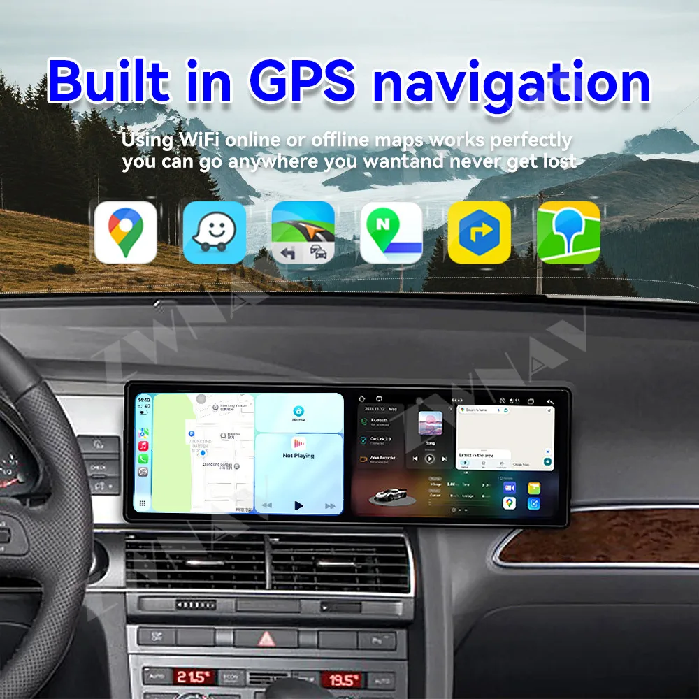Dual 9.1'' Screen Car Radio Wireless Carplay For Audi A6 A7 2005-2009 Andriod Auto Multimedia Player GPS Navi Head Unit 4G WIFI
Dual 9.1'' Screen Car Radio Wireless Carplay For Audi A6 A7 2005-2009 Andriod Auto Multimedia Player GPS Navi Head Unit 4G WIFI