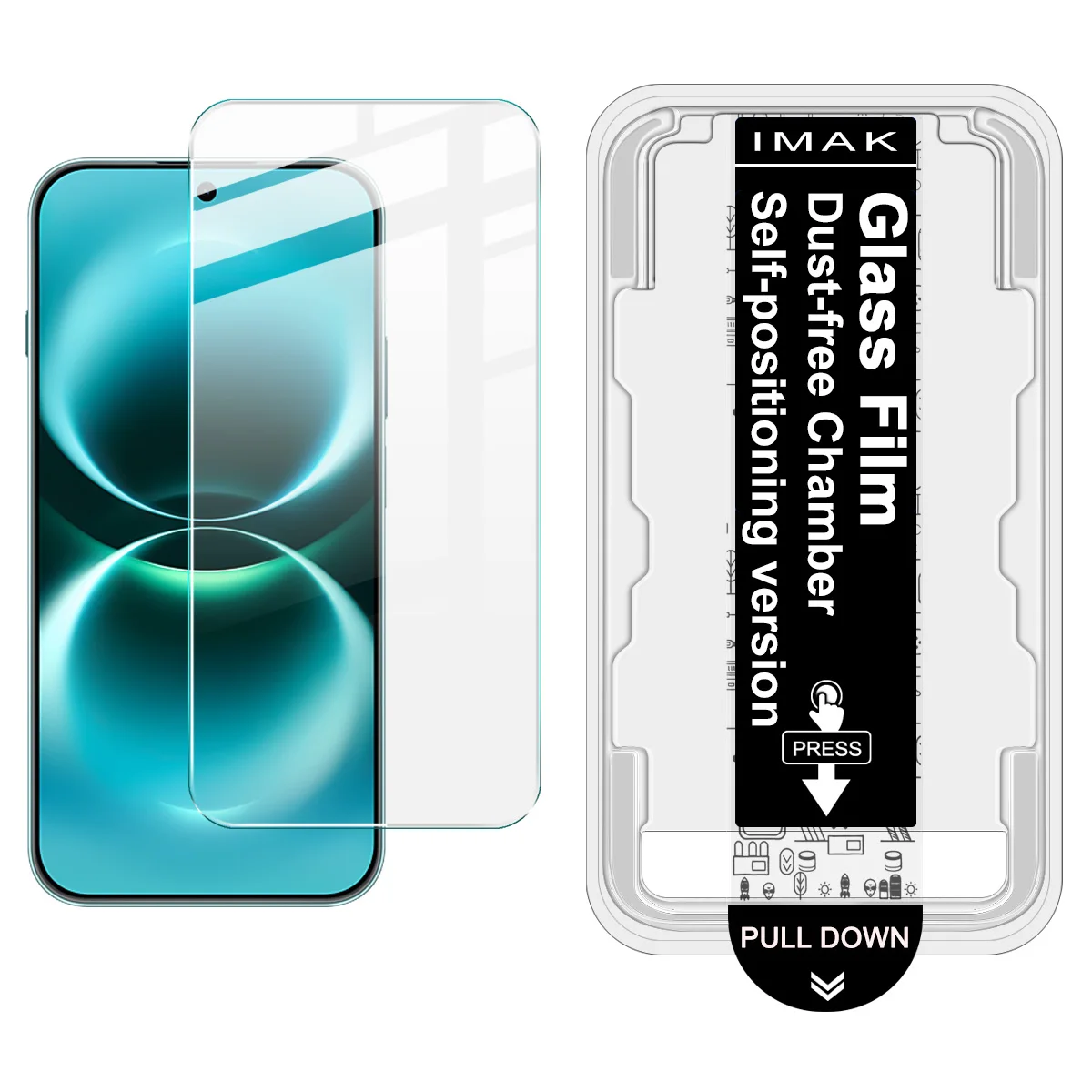 Tempered Glass For Huawei Enjoy 90 Pro Max Enjoy90 Plus IMAK Dust-free Locator Protector Film
Tempered Glass For Huawei Enjoy 90 Pro Max Enjoy90 Plus IMAK Dust-free Locator Protector Film