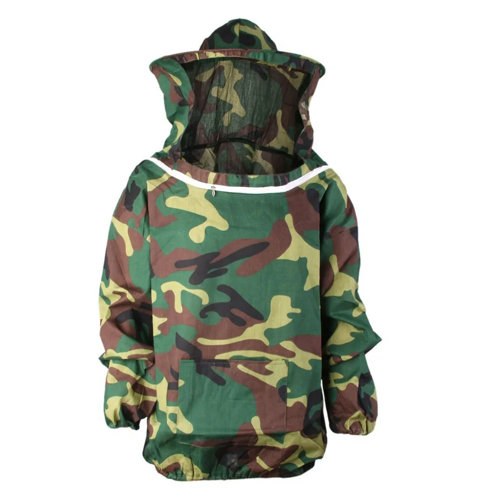Beekeeping Protective Suit Camouflage Equipment Honeycomb Design Long Arm Elasticated Cuffs Waistband Face Protection Veil Suit
Beekeeping Protective Suit Camouflage Equipment Honeycomb Design Long Arm Elasticated Cuffs Waistband Face Protection Veil Suit