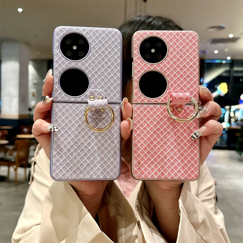 Fashion Ring Phone Case For HuaWei P50 Pocket 2 PC Hard Shell Protective Back Cover
Fashion Ring Phone Case For HuaWei P50 Pocket 2 PC Hard Shell Protective Back Cover