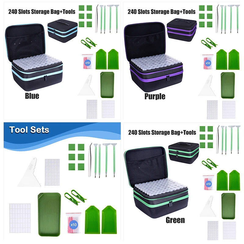 240 Bottle Diamond Painting Tools Kits Diamond Paint Accessories Container Storage Bag Grids Box Accessories and Tools Jar
240 Bottle Diamond Painting Tools Kits Diamond Paint Accessories Container Storage Bag Grids Box Accessories and Tools Jar