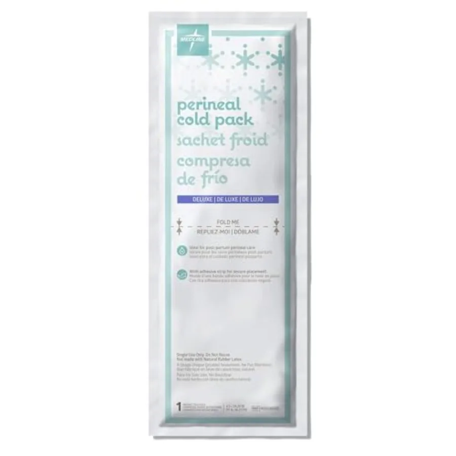 Medline Premium Perineal Cold Packs for Postpartum Care Strip 24 Count Each Absorbent Pad is 4.5" x 14.25" Perfect for your Aft
Medline Premium Perineal Cold Packs for Postpartum Care Strip 24 Count Each Absorbent Pad is 4.5" x 14.25" Perfect for your Aft