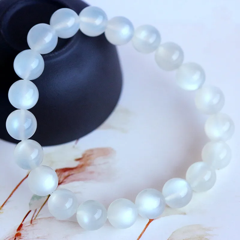 Natural White Moonstone Light Clear Round Beads Bracelet 8mm 9mm 10mm Crystal Women Men Fashion Jewelry Moonstone Beads AAAAA
Natural White Moonstone Light Clear Round Beads Bracelet 8mm 9mm 10mm Crystal Women Men Fashion Jewelry Moonstone Beads AAAAA
