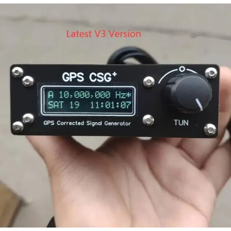 GPS CSG+ V3 GPSCSG GPS Disciplined Oscillator GPSDO GPS Corrected Signal Generator 10KHz-220MHz Dual-Channel output For Audio
GPS CSG+ V3 GPSCSG GPS Disciplined Oscillator GPSDO GPS Corrected Signal Generator 10KHz-220MHz Dual-Channel output For Audio