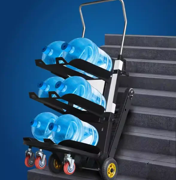 Silent Electric Climbing Machine, Two-Wheeled Crawler Climbing Car, Up And Down Stairs Truck
Silent Electric Climbing Machine, Two-Wheeled Crawler Climbing Car, Up And Down Stairs Truck