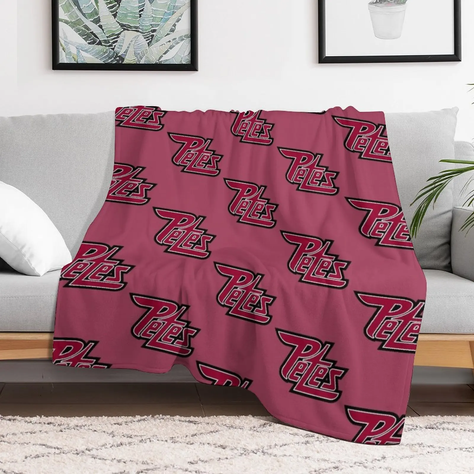 Peterborough Petes Throw Blanket Cute Summer Beddings Decorative Sofas Heavy Blankets
Peterborough Petes Throw Blanket Cute Summer Beddings Decorative Sofas Heavy Blankets