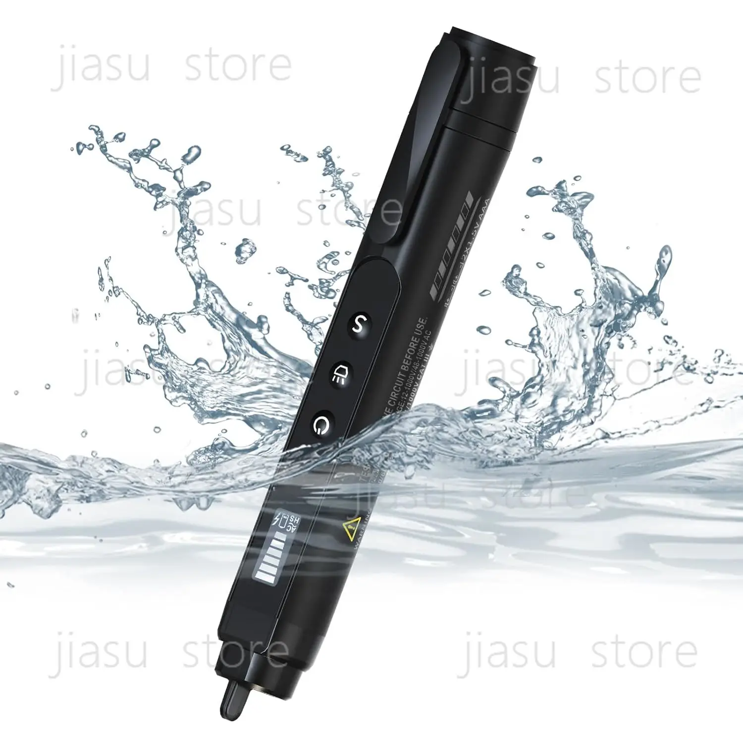 PM8910 Smart Non-Contact Voltage Detector Waterproof Dustproof Induction Electric Test Pen Safety Measuring Tool
PM8910 Smart Non-Contact Voltage Detector Waterproof Dustproof Induction Electric Test Pen Safety Measuring Tool
