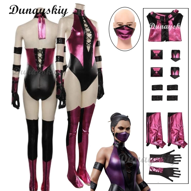 Mortal Kombat Mileena Косплей Костюм Комбинезон Маска Перчатки Одежда для Взрослых Женщин Хэллоуин Карнавал
Mortal Kombat Mileena Косплей Костюм Комбинезон Маска Перчатки Одежда для Взрослых Женщин Хэллоуин Карнавал