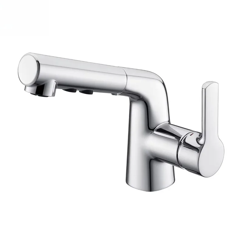 Lead Free Solid Brass Bathroom Faucet with Pull Down Sprayer Brushed Nickel Finish Single Handle Deck Mounted Ceramic Cartridge
Lead Free Solid Brass Bathroom Faucet with Pull Down Sprayer Brushed Nickel Finish Single Handle Deck Mounted Ceramic Cartridge