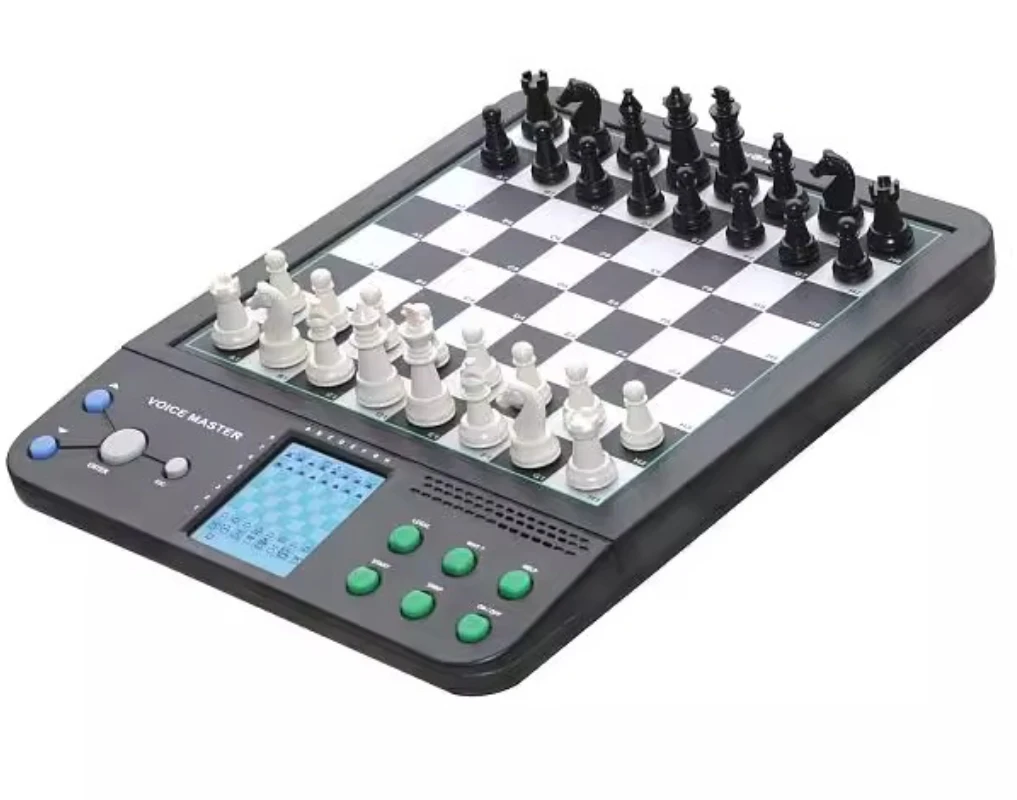 Magnetic Chess Pieces Self Teaching Program Beginners Chess Computer Electronic Board With Talking Training Tool
Magnetic Chess Pieces Self Teaching Program Beginners Chess Computer Electronic Board With Talking Training Tool