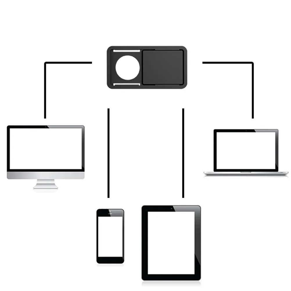 3Pcs Webcam Cover Black Simple Design for Webcam Privacy Protection Suitable for Computer Tablet Camera Slider
3Pcs Webcam Cover Black Simple Design for Webcam Privacy Protection Suitable for Computer Tablet Camera Slider