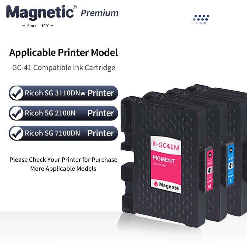 GC41 Премиум сублимационный цветной картридж для принтера Ricoh SG 3110DNw/3110SFNw/3100SNw/2100N/3110DN/7100DN 
GC41 Премиум сублимационный цветной картридж для принтера Ricoh SG 3110DNw/3110SFNw/3100SNw/2100N/3110DN/7100DN