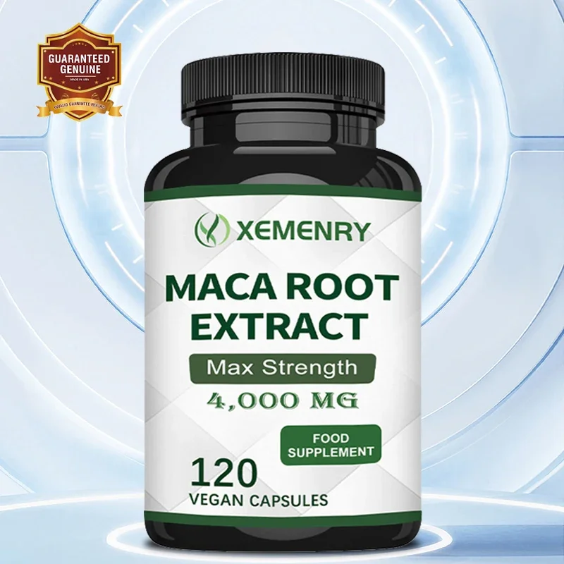 Natural Maca Capsules - Increase Energy Levels, Promote Muscle Growth, Relieve Stress, and Enhance Memory
Natural Maca Capsules - Increase Energy Levels, Promote Muscle Growth, Relieve Stress, and Enhance Memory
