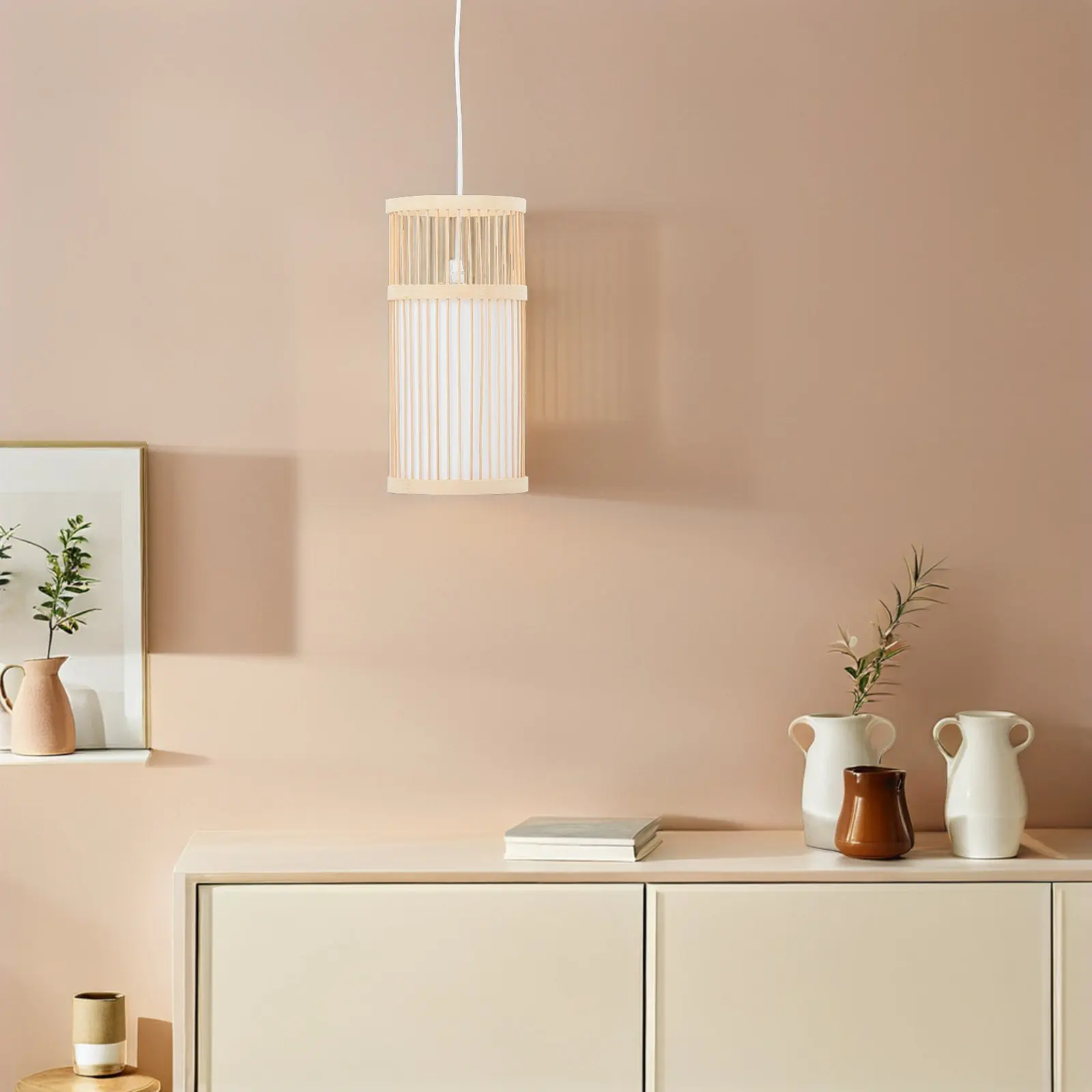 1Set Bamboo Pendant Lamp Japanese Inspired Handwoven Woven Pendant Lighting Warm Ambiance for Reading Bedroom Dining
1Set Bamboo Pendant Lamp Japanese Inspired Handwoven Woven Pendant Lighting Warm Ambiance for Reading Bedroom Dining