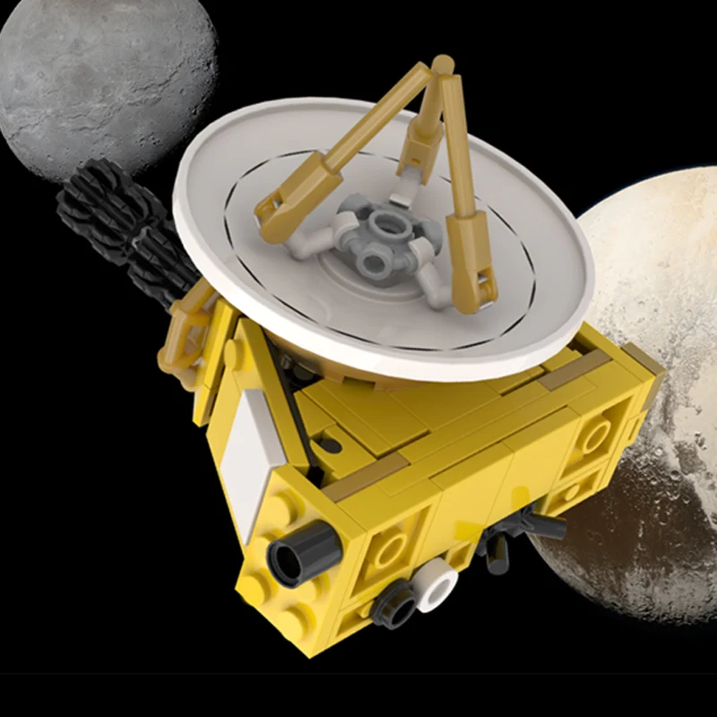 New Horizons 2 Spacecraft Model MOC Building Block Military Aircraft Modular Technology Gifts Holiday Assemble Children Toy Suit
New Horizons 2 Spacecraft Model MOC Building Block Military Aircraft Modular Technology Gifts Holiday Assemble Children Toy Suit
