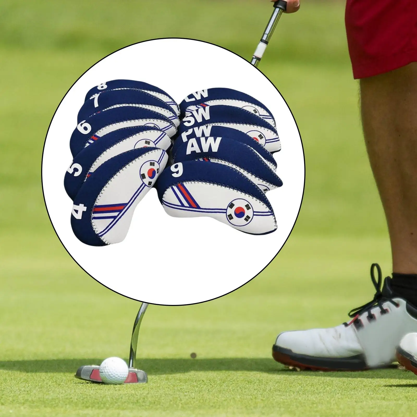 10Pcs Golf Club Head Cover Golf Iron Covers for Men Golfers Waterproof Socks
10Pcs Golf Club Head Cover Golf Iron Covers for Men Golfers Waterproof Socks