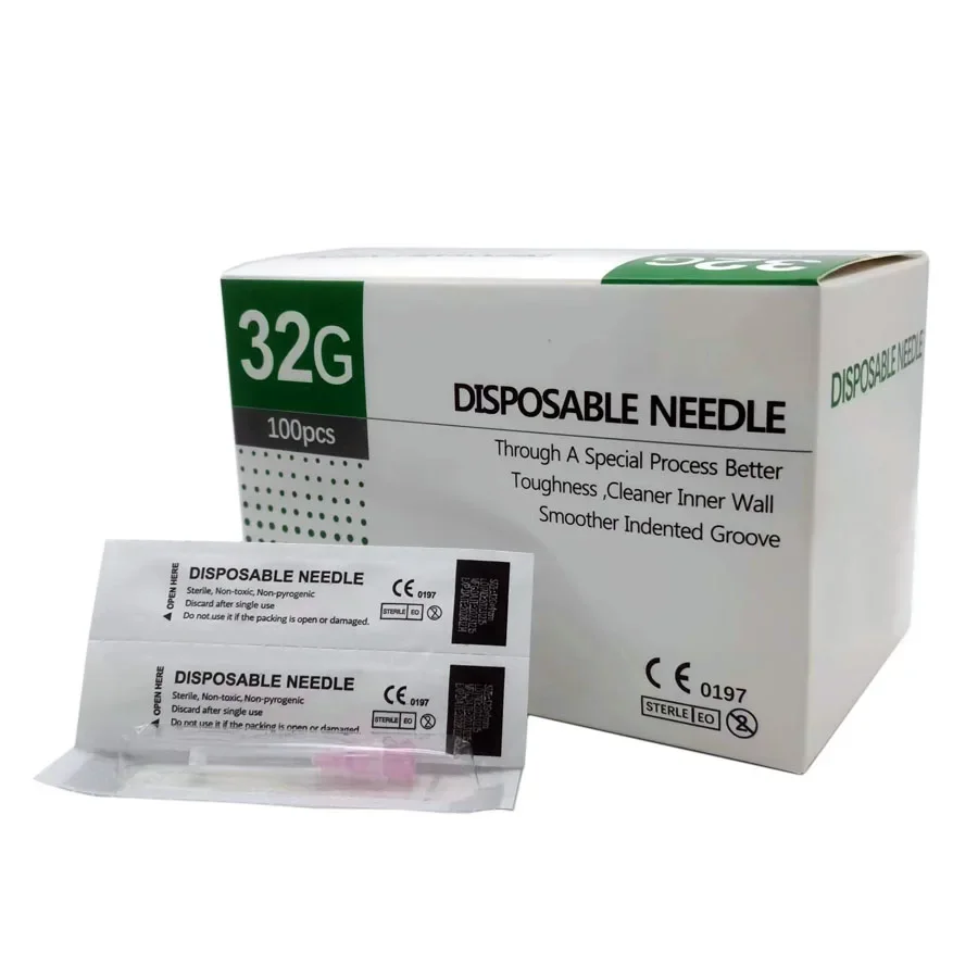 18-34Disposable Stainless Steel Ultrafine Sharp Needle Eyelid Care Tool 1.5/2.5/4/13/25
18-34Disposable Stainless Steel Ultrafine Sharp Needle Eyelid Care Tool 1.5/2.5/4/13/25