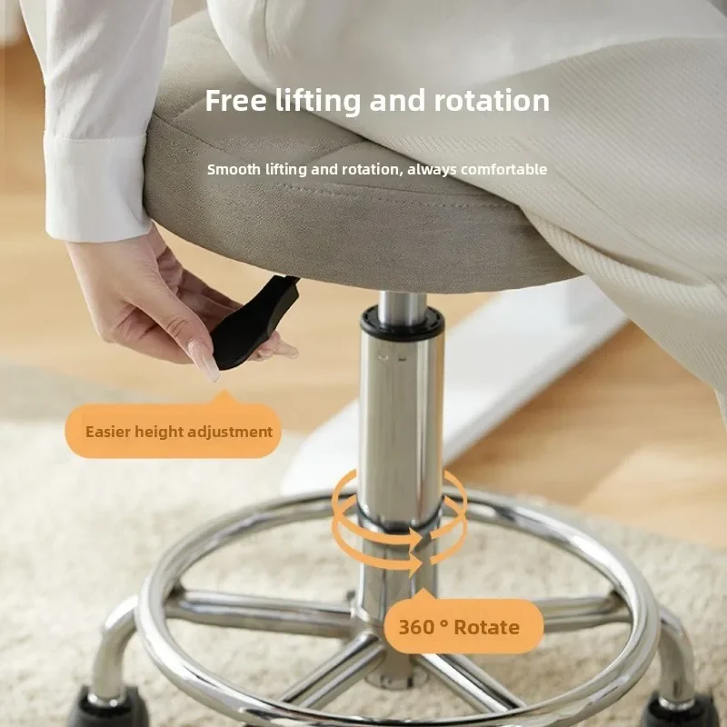 Beauty stool pulley beauty salon barber shop lift chair big work stool hair home backrest round stool
Beauty stool pulley beauty salon barber shop lift chair big work stool hair home backrest round stool