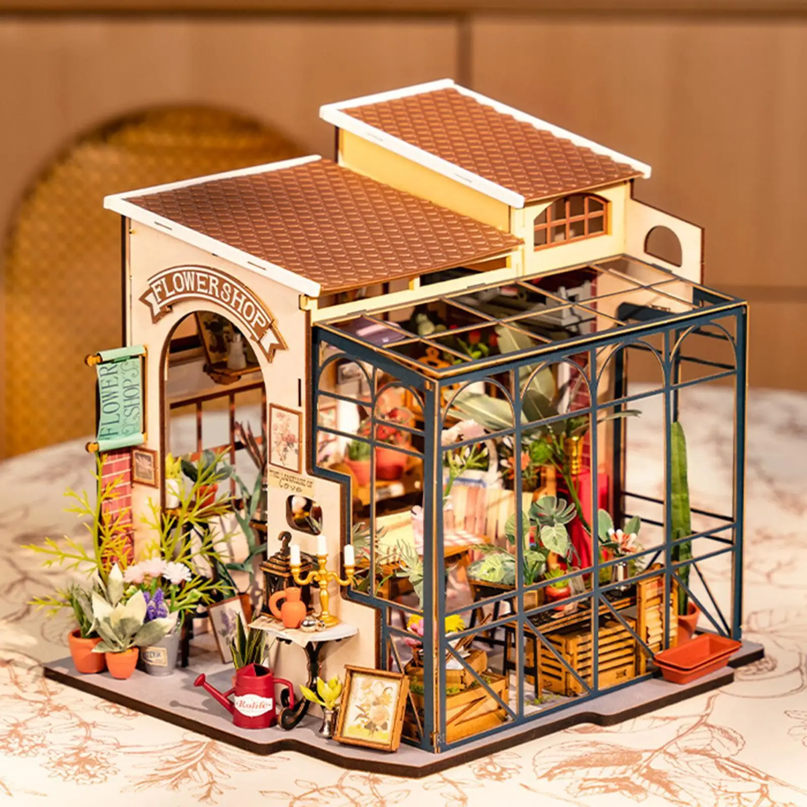DIY Miniature Dollhouse Kits Tiny House Building Set Woodcrafts Toys with Accessories Miniature Building Block Set Garden House
DIY Miniature Dollhouse Kits Tiny House Building Set Woodcrafts Toys with Accessories Miniature Building Block Set Garden House