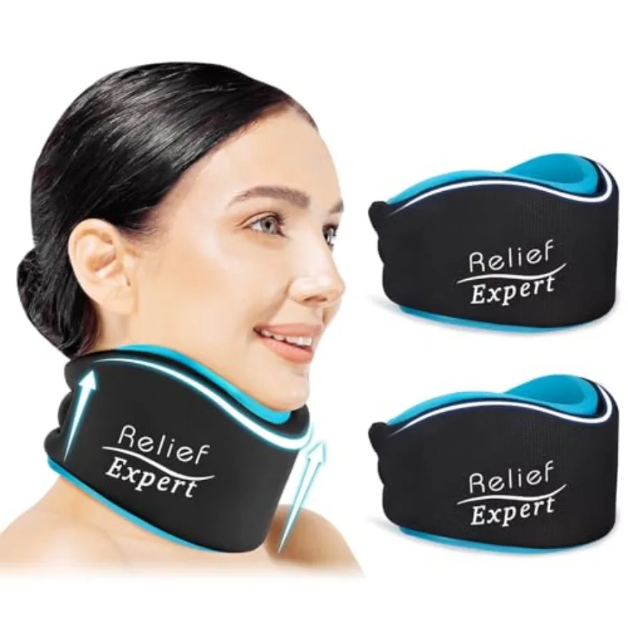 Soft Neck Brace with Hot and Cold Gel Pack Adjustable Cervical Collar for Men and Women, Breathable Neck Support with Reusable
Soft Neck Brace with Hot and Cold Gel Pack Adjustable Cervical Collar for Men and Women, Breathable Neck Support with Reusable