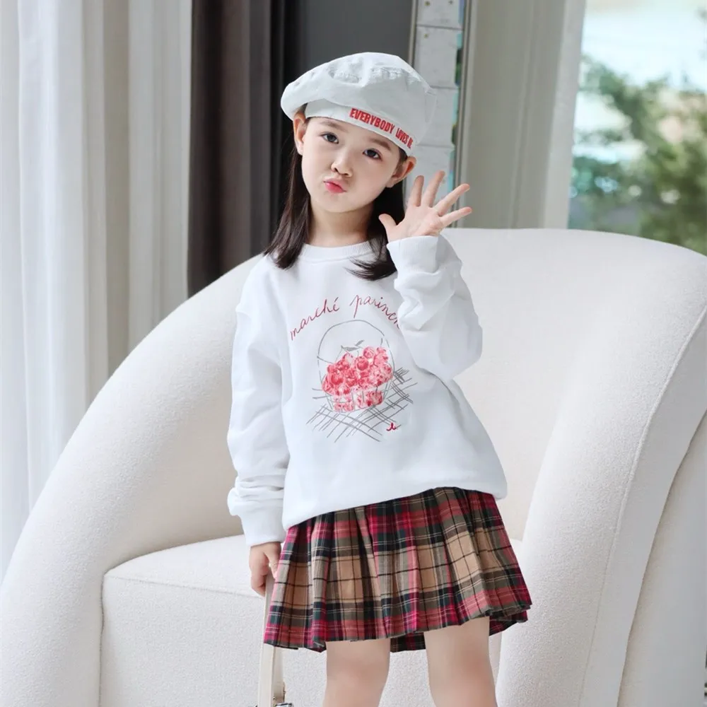 fall winter kids girls clothes baby tops girl Sweatshirt Sketch printing Sweatshirt white clolor pullover tops
fall winter kids girls clothes baby tops girl Sweatshirt Sketch printing Sweatshirt white clolor pullover tops
