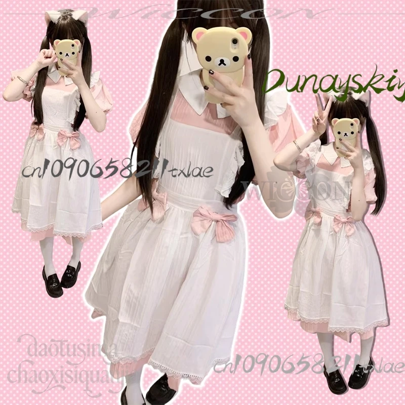 Cos Store Kawaii мультфильм девушки косплей розовый длинный бант горничной милый Jirai Kei японский Лоли сладкая Лолита Хэллоуин Рождество
Cos Store Kawaii мультфильм девушки косплей розовый длинный бант горничной милый Jirai Kei японский Лоли сладкая Лолита Хэллоуин Рождество