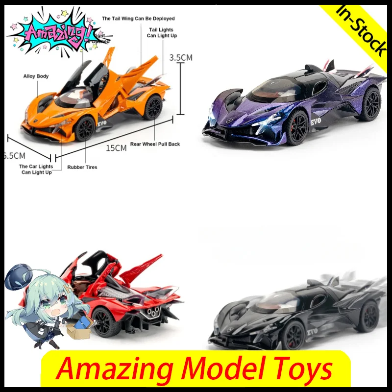 1:32 Scale Apollo EVO Car Toy Models Alloy Diecast Sports Cars Pull Back Sound Light 2 Doors Opened Racing Vehicles Toys Gift
1:32 Scale Apollo EVO Car Toy Models Alloy Diecast Sports Cars Pull Back Sound Light 2 Doors Opened Racing Vehicles Toys Gift
