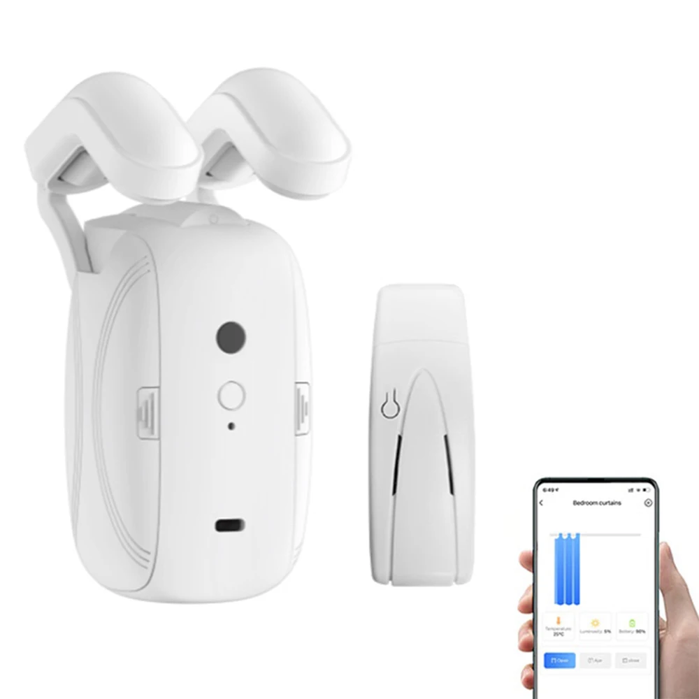 SIHAO 1/2PCS Smart Wifi Curtain Robot (with gateway) Roman Rod Track APP Remote Control Voice Control Single/Double Opening
SIHAO 1/2PCS Smart Wifi Curtain Robot (with gateway) Roman Rod Track APP Remote Control Voice Control Single/Double Opening