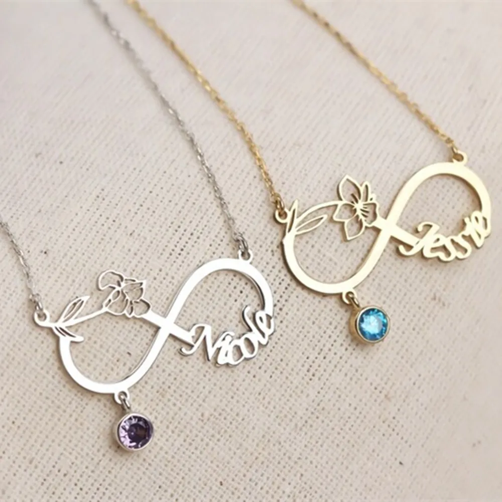 Необычное ожерелье с именем камня на заказ, ожерелье из нержавеющей стали, индивидуальные ожерелья с цветами для женщин и девочек, персонализированные подарки
Необычное ожерелье с именем камня на заказ, ожерелье из нержавеющей стали, индивидуальные ожерелья с цветами для женщин и девочек, персонализированные подарки
