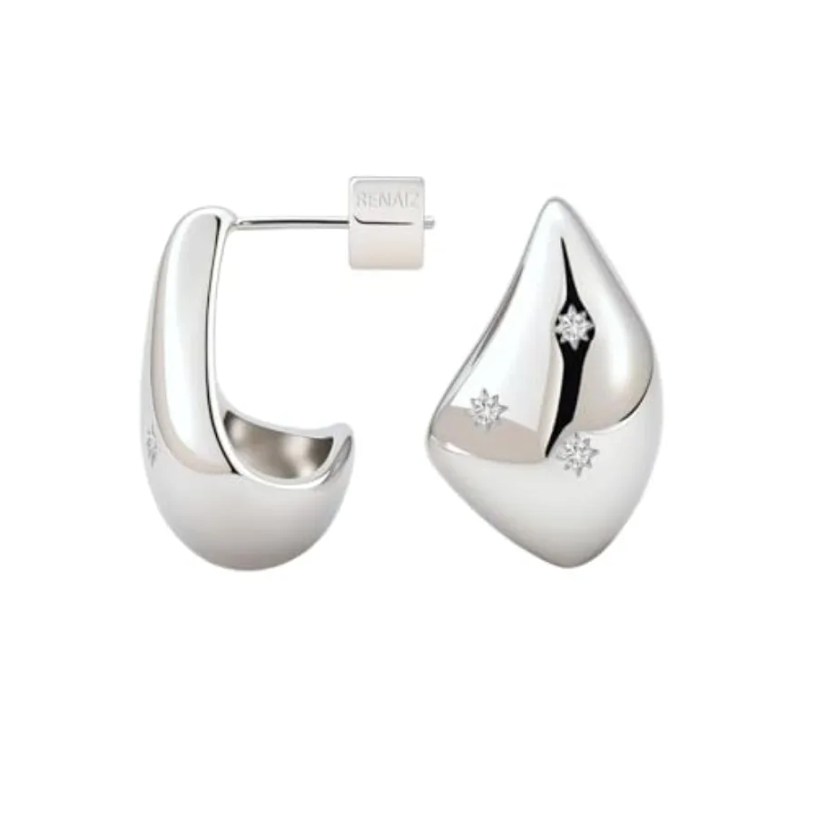 RENAIZ Bold Statement Hoop and Stud Earrings for Women 14K Gold and Rhodium Plated Maximalist Jewelry, Geometric Boho Earrings,
RENAIZ Bold Statement Hoop and Stud Earrings for Women 14K Gold and Rhodium Plated Maximalist Jewelry, Geometric Boho Earrings,